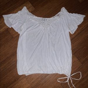 Scoop neck blouse
